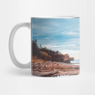 Early Morning at Pokeshaw Rock in New-Brunswick, Canada V3 Mug